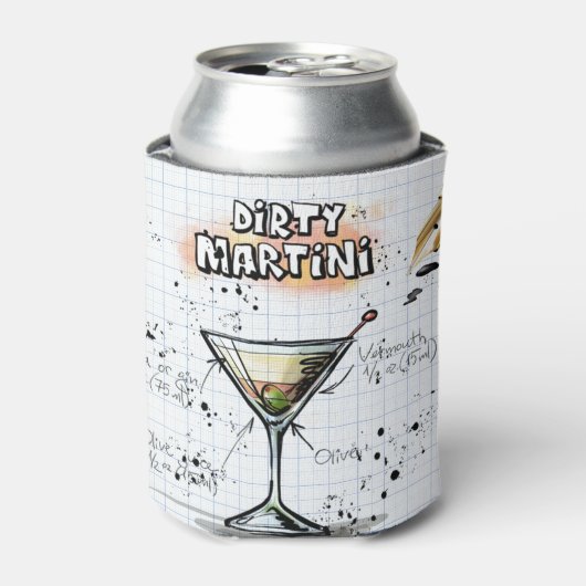 Dirty Martini Blikjeskoeler (Blikje Voorkant)