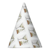 Dirty Martini Cocktail Recipe Art Party Pet Feesthoedjes (Rechts)