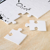 Dirty Martini Cocktail Recipe Legpuzzel (Zijkant)