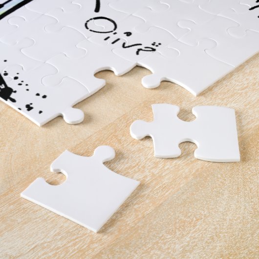 Dirty Martini Cocktail Recipe Legpuzzel (Zijkant)