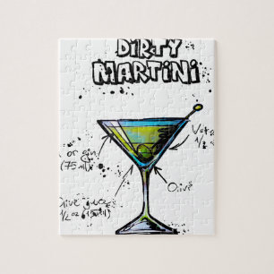 Dirty Martini Cocktail Recipe Legpuzzel