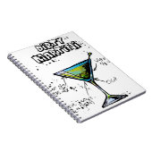 Dirty Martini Cocktail Recipe Notitieboek (Rechterzijde)