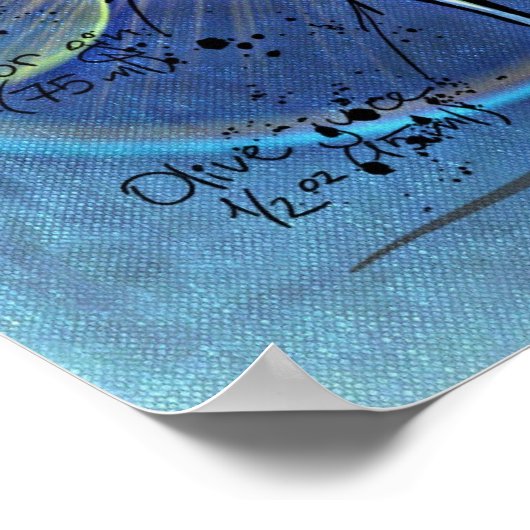 Dirty Martini Cocktail Recipe Poster (Hoek)