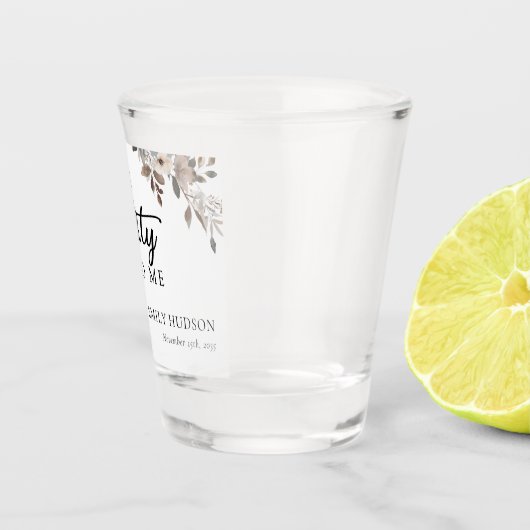 Dirty Martini Cocktail Vrijgezellenfeest Shot Glas (Rechts)