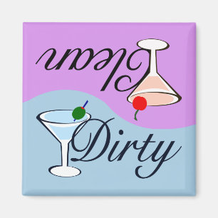 Dirty Martini Dishwasher Magneet