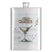 Dirty Martini Heupfles (Voorkant)