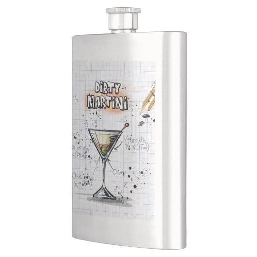 Dirty Martini Heupfles (Links)