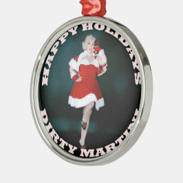 Dirty Martini Kerstornament Metalen Ornament
