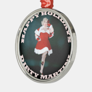 Dirty Martini Kerstornament Metalen Ornament