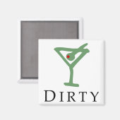 Dirty Martini Magneet (Voorkant / Achterkant)