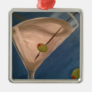 Dirty Martini Metalen Ornament