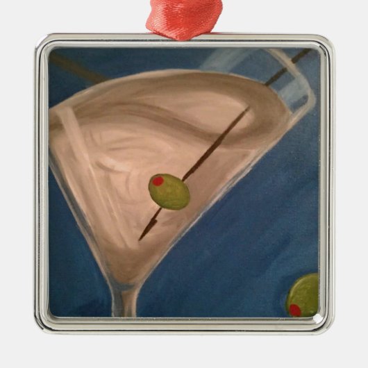 Dirty Martini Metalen Ornament (Voorkant)
