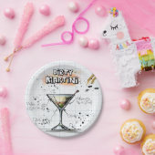 Dirty Martini Papieren Bordje (Feest)