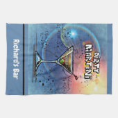 Dirty Martini Recipe Aangepaste aangepaste balk Theedoek (Horizontaal)