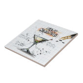 Dirty Martini Tegeltje (Zijkant)