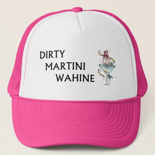 Dirty Martini Wahine Trucker Pet (Voorkant)