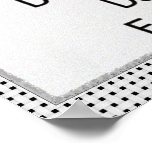 Dirty Monkey Dancing Verbod Poster (Hoek)