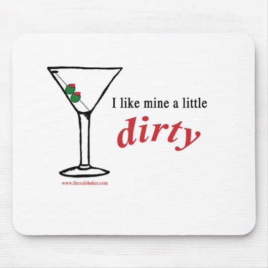 Dirty mousepad muismat (Voorkant)