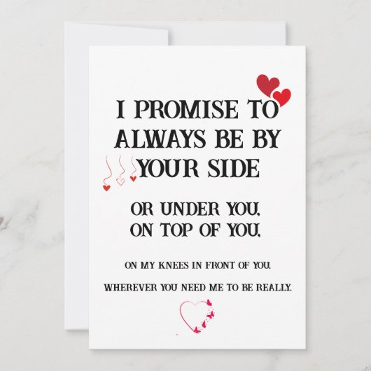 Dirty Naughty Jubileum Kaart voor Hem (Voorkant)