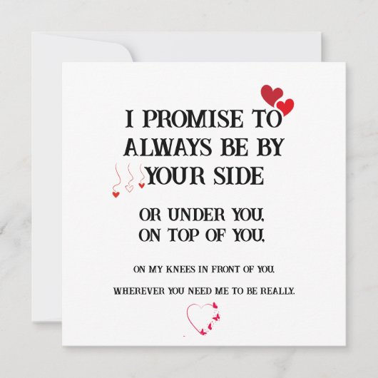 Dirty Naughty Jubileum Kaart voor Hem (Voorkant)