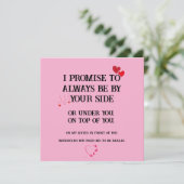 Dirty Naughty Jubileum Kaart voor Hem (Staand voorkant)