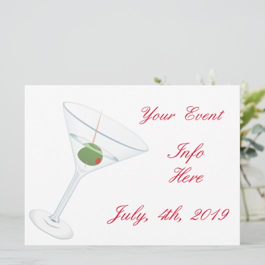 Dirty Olive Martini Thunder_Cove (Staand voorkant)