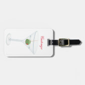 Dirty Olive Martini Thunder_Cove Bagagelabel (Voorkant horizontaal)