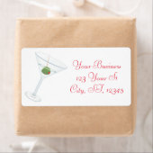 Dirty Olive Martini Thunder_Cove Etiket (Insitu)