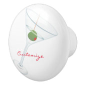 Dirty Olive Martini Thunder_Cove Keramische Knop (Rechts)