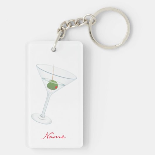 Dirty Olive Martini Thunder_Cove Sleutelhanger (achterkant)