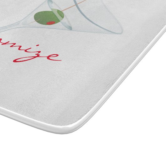 Dirty Olive Martini Thunder_Cove Snijplank (Hoek)