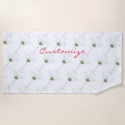 Dirty Olive Martini Thunder_Cove Strandlaken (Voorkant)