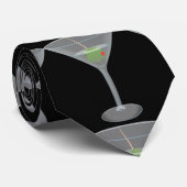 Dirty Olive Martini Thunder_Cove Stropdas (Opgerold)