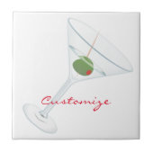 Dirty Olive Martini Thunder_Cove Tegeltje (Voorkant)