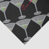 Dirty Olive Martini Thunder_Cove Tissuepapier (Detail)