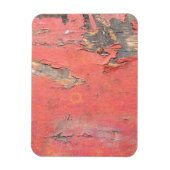 Dirty Peeling Red Paint op Barn Wood Magneet (Verticaal)