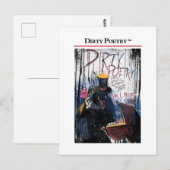 DIRTY POETRY BRIEFKAART (Voorkant / Achterkant)
