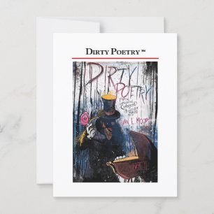 DIRTY POETRY BRIEFKAART