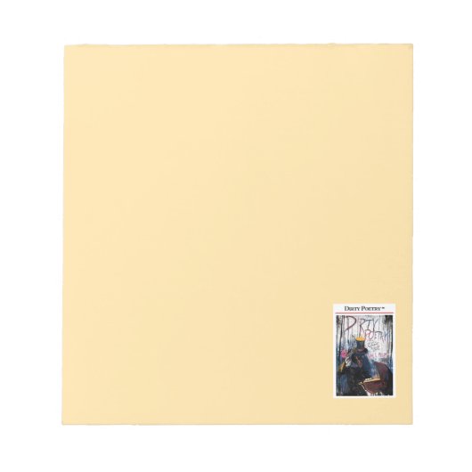 DIRTY POETRY Note Pad Notitieblok (Voorkant)
