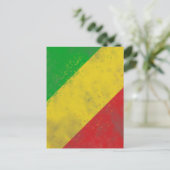 Dirty Rasta Colored Bars Briefkaart (Staand voorkant)