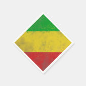 Dirty Rasta Stripes Servet (Hoek)