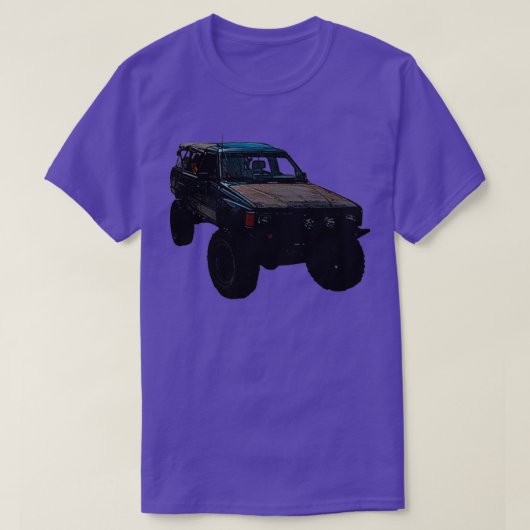 Dirty Rusty 4Runner T-shirt (Design voorkant)