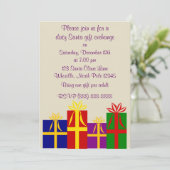 Dirty Santa Kerstuitnodiging Kaart (Staand voorkant)