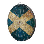 Dirty Scottish Flag Dartbord (Voorkant Rechts)