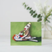 Dirty_Socks[1] Briefkaart (Staand voorkant)