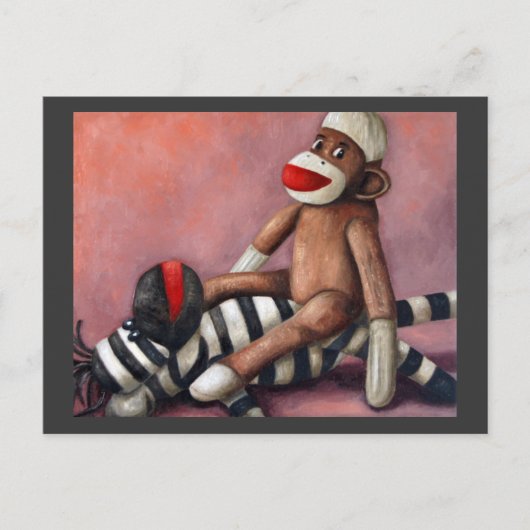 Dirty Socks 3 die vuil spelen Briefkaart (Voorkant)