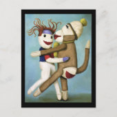 Dirty Socks danst de Tango Briefkaart (Voorkant)