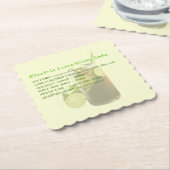 Dirty Soda ELectric Limoen Onderzetter (Gebogen)