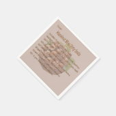 Dirty Soda Hazelnut Napkin Servet (Hoek)