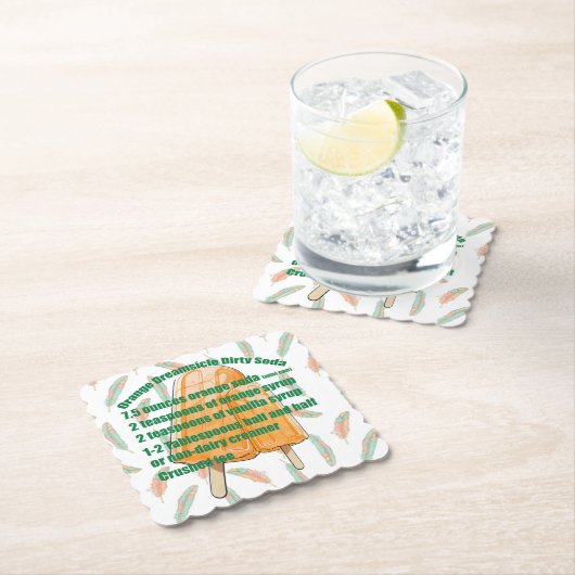 Dirty Soda Oranje Recept Onderzetter (Insitu)